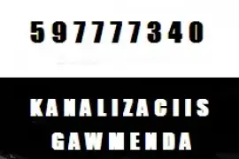 597777340 SANTEQNIKI GAMODZAXEBIT KANALIZACIIS GAWMENDA