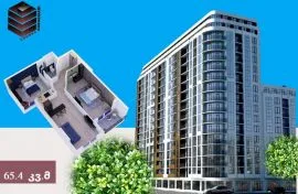 Apartment for sale, 1 Room, New building, Batumi, Khimshiashvili District