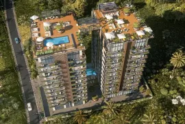 Продается квартира, 1 Kомнатная, В процессе строительства, Батуми, Makhinjauri