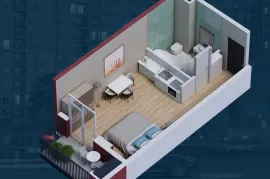 Apartment for sale, 1 Room, New building, Tbilisi, Didi digomi