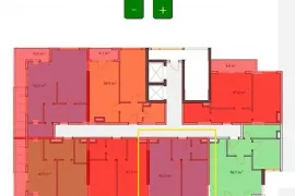 Apartment for sale, 2 Room, New building, Batumi, Bagrationi District