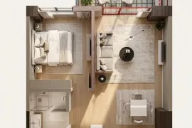 Apartment for sale, 2 Room, Under construction, Tbilisi, Didi digomi