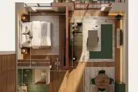 Apartment for sale, 2 Room, Under construction, Tbilisi, Didi digomi