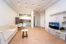 Daily Apartment Rent, 2 Room, New building, Tbilisi, saburtalo