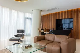 For Rent, 3 Room, New building, Tbilisi, saburtalo