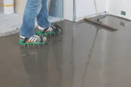 თხევადი იატაკების მოწყობა