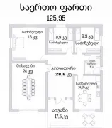 Продается Дом, 5 Kомнатная, Мцхетский район, Мухрани