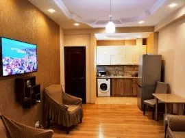 Аренда, 2 Kомнатная, Новостройка, Тбилиси, saburtalo