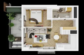 Apartment for sale, 2 Room, Under construction, Tbilisi, saburtalo