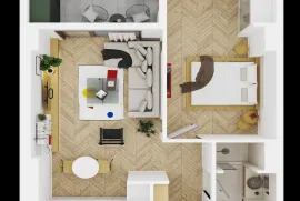 Apartment for sale, 2 Room, Under construction, Tbilisi, saburtalo