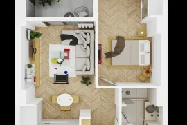 Apartment for sale, 2 Room, Under construction, Tbilisi, saburtalo