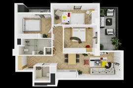 Apartment for sale, 4 Room, Under construction, Tbilisi, saburtalo