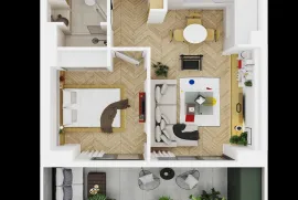 Apartment for sale, 2 Room, Under construction, Tbilisi, saburtalo