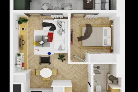 Apartment for sale, 2 Room, Under construction, Tbilisi, saburtalo