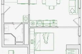 Apartment for sale, 2 Room, New building, Batumi, Airport District