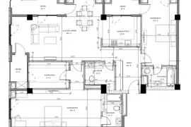 Продается квартира, 5 Kомнатная, Новостройка, Тбилиси, vake