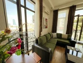 Daily Apartment Rent, 2 Room, New building, Tbilisi, Mtatsminda