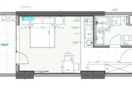 Apartment for sale, 1 Room, New building, Batumi, Airport District