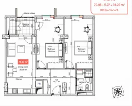 Apartment for sale, 3 Room, New building, Tbilisi, saburtalo