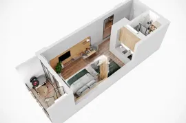 Apartment for sale, 1 Room, New building, Batumi, Makhinjauri