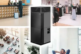 ოთახის ჰაერის გამწმენდი TAC V+ ბაზალტის ნაცრისფერი/შავი