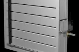 RK და RKT დემპფერები მართვადი დემპფერები მართკუთხა საჰაერო მილებისთვის ჰაერ