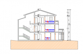 JELENJE, MARTINOVO SELO - Ravan građevinski teren s projektom i građevinskom dozvolom, Jelenje, Γη