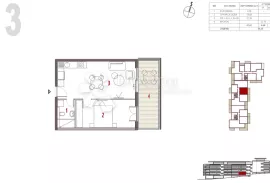 TROGIR-NOVOGRADNJA PRIZEMLJE -JEDNOSOBNI STAN (S3), Trogir, Wohnung