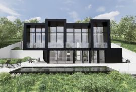 OPATIJA, SV. JELENA - villa 250m2 s panoramskim pogledom na more i bazenom + uređena okućnica 1200m2, Mošćenička Draga, Σπίτι