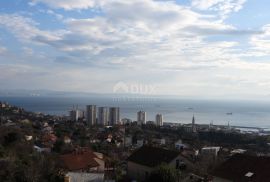 RIJEKA, KOZALA, BRAŠĆINE- građevinsko zemljište 1800m2 s pogledom na more za stambenu zgradu/ villu, Rijeka, Terra