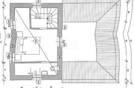 ISTRA, MOTOVUN - Samostojeća kamena starina s pogledom na Motovun i glavnim projektom za obnovu, Motovun, Casa