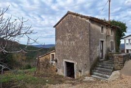 ISTRA, MOTOVUN - Samostojeća kamena starina s pogledom na Motovun i glavnim projektom za obnovu, Motovun, Casa