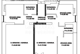 RIJEKA, TURNIĆ - vrhunski stanovi u novoadaptiranoj kući, parking, mirna ulica, pogled, Rijeka, Apartamento