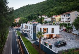 OPATIJA, MOŠĆENIČKA DRAGA – dvije nove vile s bazenom, 410m2 + 225m2 s vrtom, namještajem i wellnessom, Mošćenička Draga, Haus