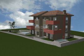 OPATIJA, IČIĆI, POLJANE- građevinsko zemljište 620m2 S GRAĐEVNOM DOZVOLOM i pogledom na more, Opatija - Okolica, Terrain