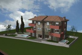 OPATIJA, IČIĆI, POLJANE- građevinsko zemljište 2745m2 S 4 GRAĐEVNE DOZVOLE i pogledom na more, Opatija - Okolica, Γη