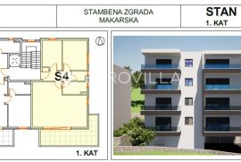 Makarska, dvosoban stan, novogradnja S4, Makarska, شقة