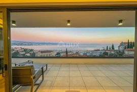 OPATIJA, CENTAR - ekskluzivni penthouse s pogledom, bazenom i garažom, Opatija, Daire