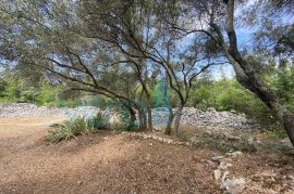 Krk, Okolica, Samostojeća kuća roh-bau na velikoj parceli s otvorenim pogledom, prodaja, Krk, Ev