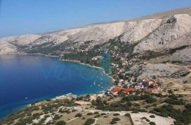 Otok Krk, Stara Baška, samostojeća kuća, 4 apartmana, otvoreni pogled na more, prodaja, Punat, House