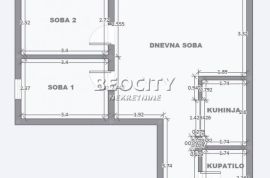 Zemun, Gornji grad, Rade Končara, 2.5, 60m2, Zemun, Stan