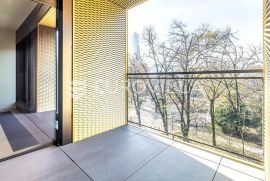 Zagreb, Gold Residence Ribnjak, četverosoban stan na prvom katu NKP 105,21 m2, Zagreb, Kвартира