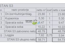 Istra, Pula, stan 58,46m2, 2SS+DB, I. kat, parking, NOVO!! #prodaja, Pula, شقة