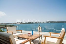 Trogir, Čiovo, moderan penthouse s panoramskim pogledom na more, Trogir, شقة