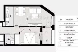 Špansko, ŠPANSKO - novogradnja, dvosoban stan, 7. kat, 55 m2, Zagreb, Daire