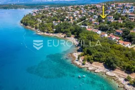 Otok Krk, Njivice, prekrasna kuća s dva apartmana i pogledom na more, Omišalj, Ev