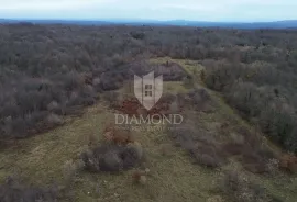 Veliko zemljište sa građevinskom dozvolom, Barban, Terreno