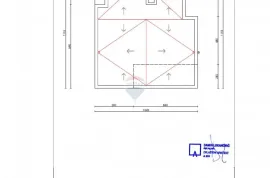 RIJEKA, KASTAV- građevinsko zemljište 1000 m2 blizu centra sa idejnim projektom, Kastav, Land