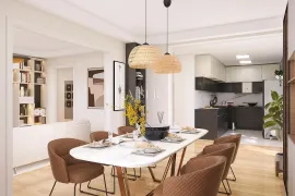 Opatija, Kastav, Čikovići, stan 100 m2 s pogledom na Kvarner, Kastav, Appartement