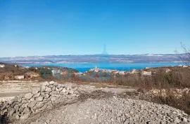 Vrbnik,otok Krk,građevinsko zemljište 3136 m2,pogled na more,prodaja, Vrbnik, Terreno